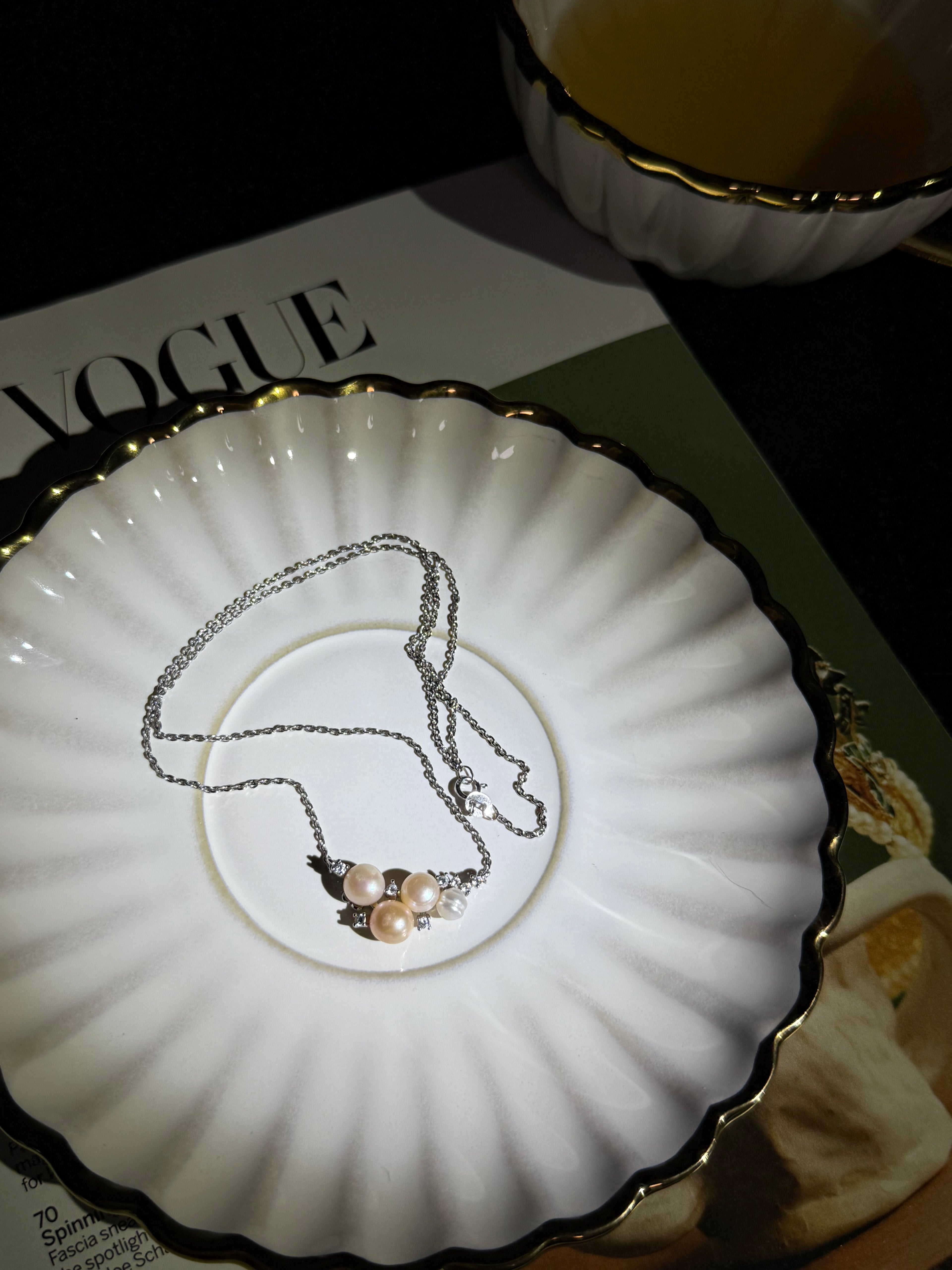 Celestial Pearl Necklace